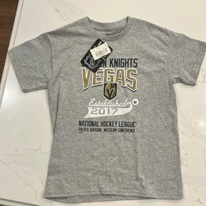 NHL Vegas Golden Knights kids t shirt NEW with tags